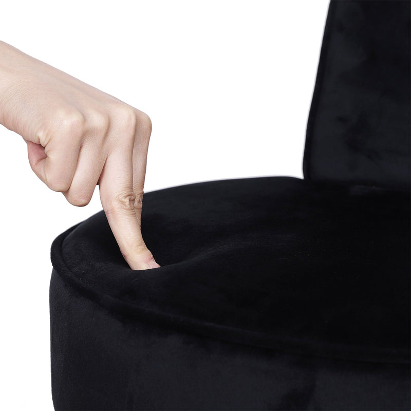 veikous VEIKOUS Vanity Stool Chair Makeup with Low Back -  veikous Vanity chairs 75.99
