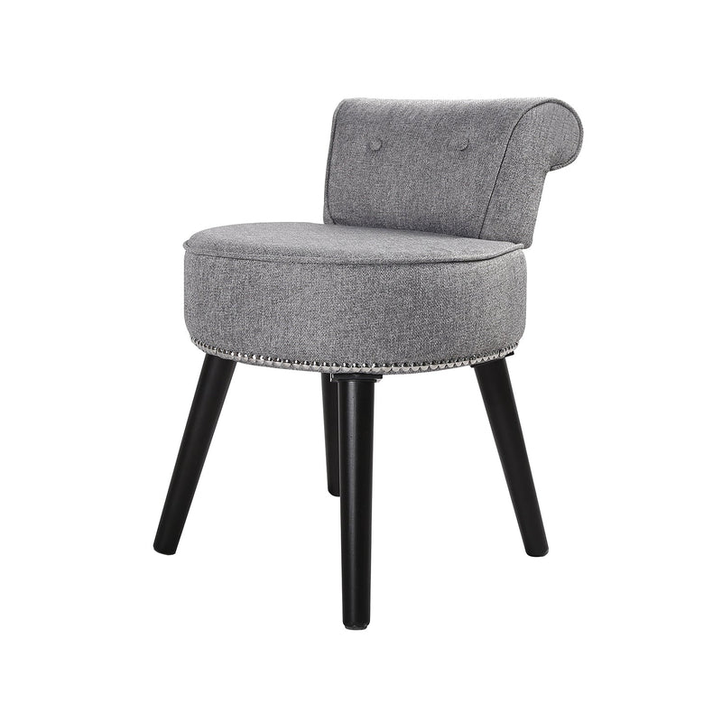 veikous VEIKOUS Vanity Stool Chair Makeup with Low Back -  veikous Vanity chairs 75.99