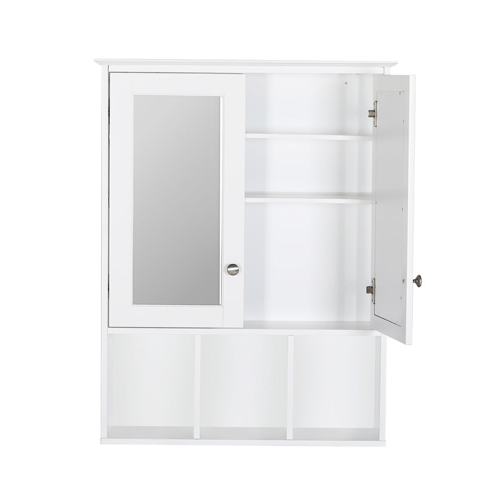 veikous Oversized Bathroom Medicine Cabinet Wall Mounted Storage with Mirrors -  veikous Medicine cabinets 85.99