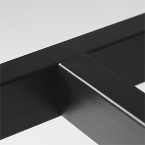 VEIKOUS 47'' High Bar Table Industrial Dining Table, Tall Counter Height Pub Table for Dining Room, Kitchen or Living Room
