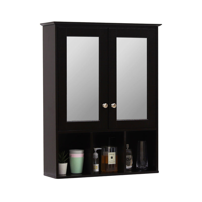 veikous Oversized Bathroom Medicine Cabinet Wall Mounted Storage with Mirrors -  veikous Medicine cabinets 85.99