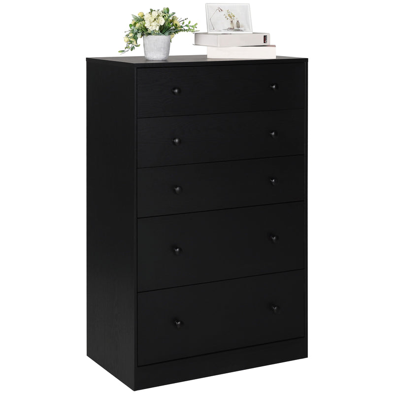 5 Dresser Chest of Oversized Drawers for Bedroom Storage